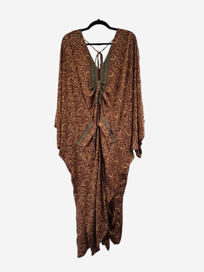 Moonflower Silk Oasis Dress 1000-28