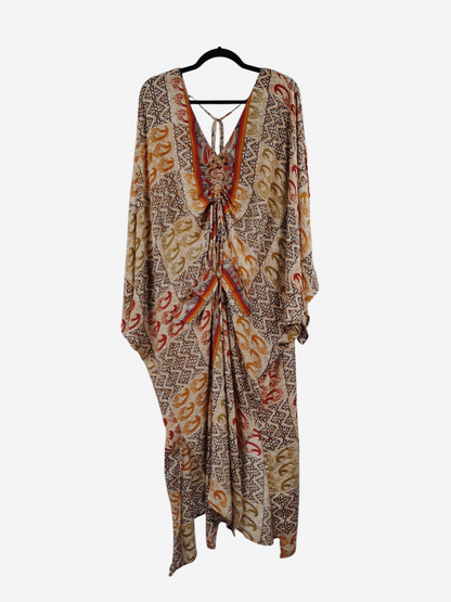 Moonflower Silk Oasis Dress 1000-29