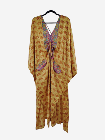 Moonflower Silk Oasis Dress 1000-34