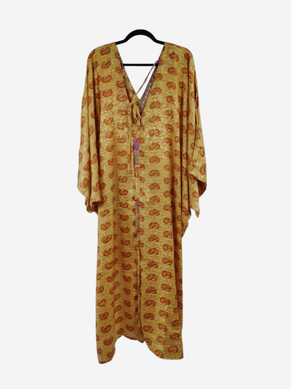 Moonflower Silk Oasis Dress 1000-34