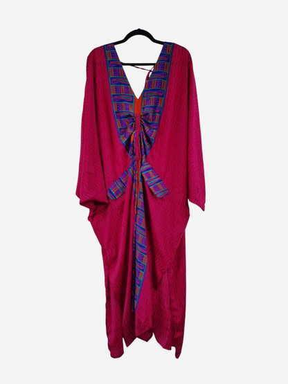 Moonflower Silk Oasis Dress 1000-37