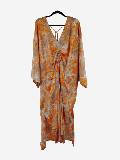 Moonflower Silk Oasis Dress 1000-43