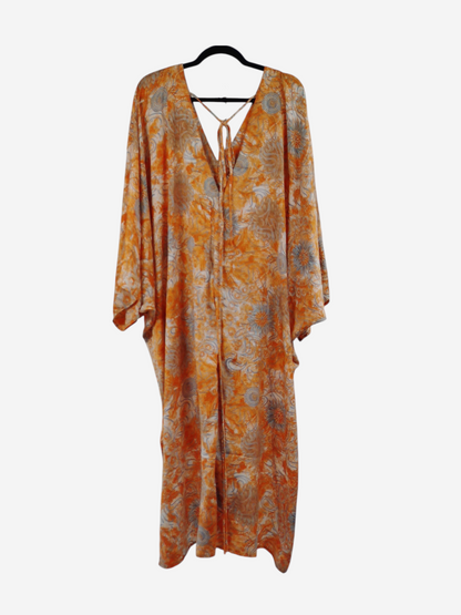 Moonflower Silk Oasis Dress 1000-43