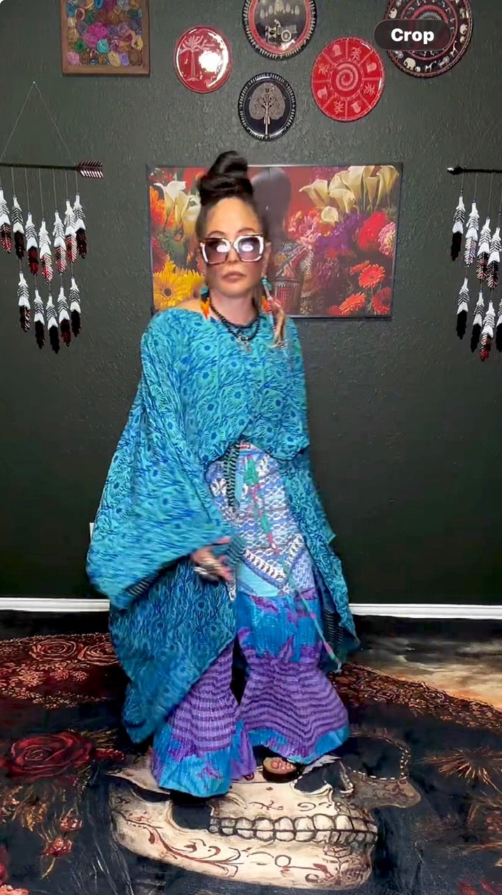 Sundara Split Silk Top