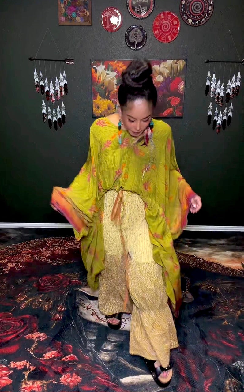 Sundara Split Silk Top