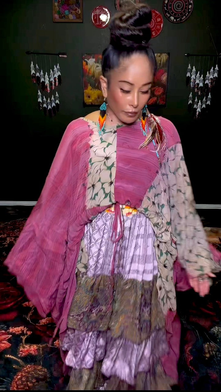 Sundara Split Silk Top