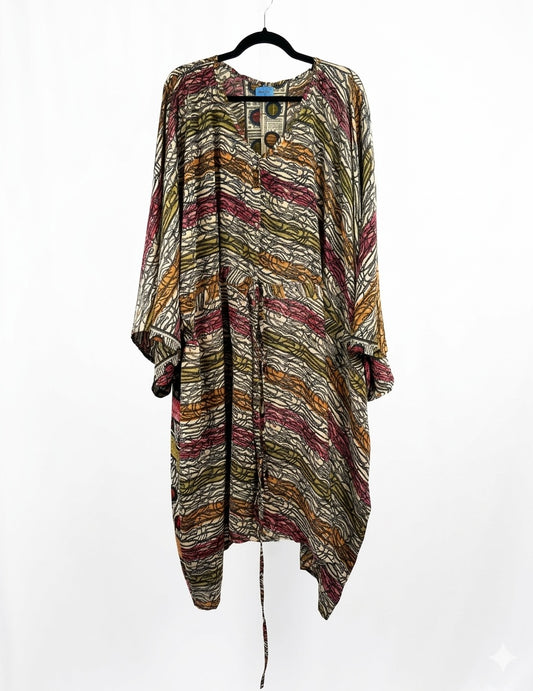 Sundara Split Silk Top 1000-01