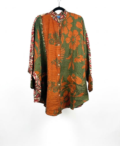 The Earthen Path Kantha Top 1000-04