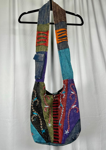 Stonewashed Monk Bag