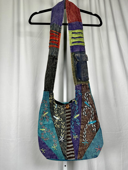 Stonewashed Monk Bag