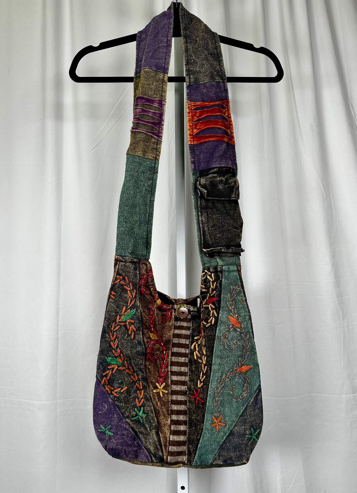 Stonewashed Monk Bag