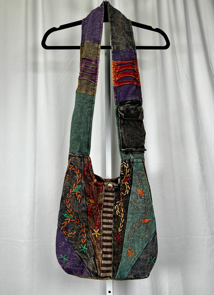 Stonewashed Monk Bag