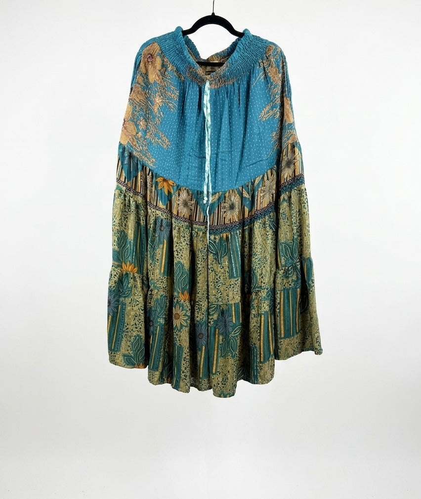 Kantha Silk Sundancer Palazzo Pants 1000-04