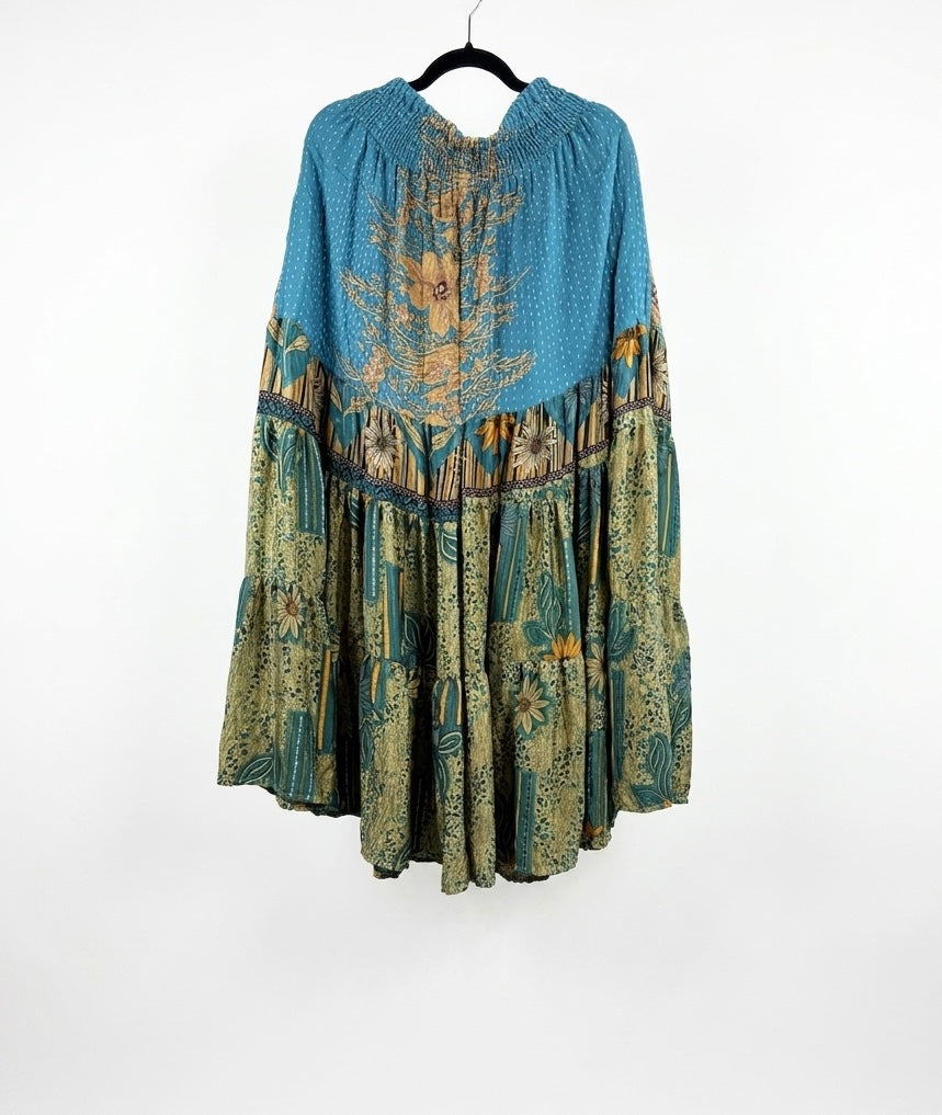 Kantha Silk Sundancer Palazzo Pants 1000-04