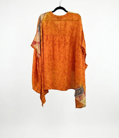 Griselda Flowy Silk Top 1000-02