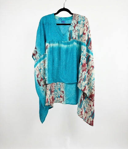 Griselda Flowy Silk Top 1000-03