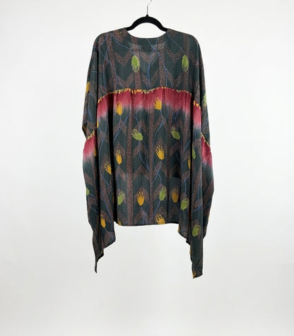 Griselda Flowy Silk Top 1000-04