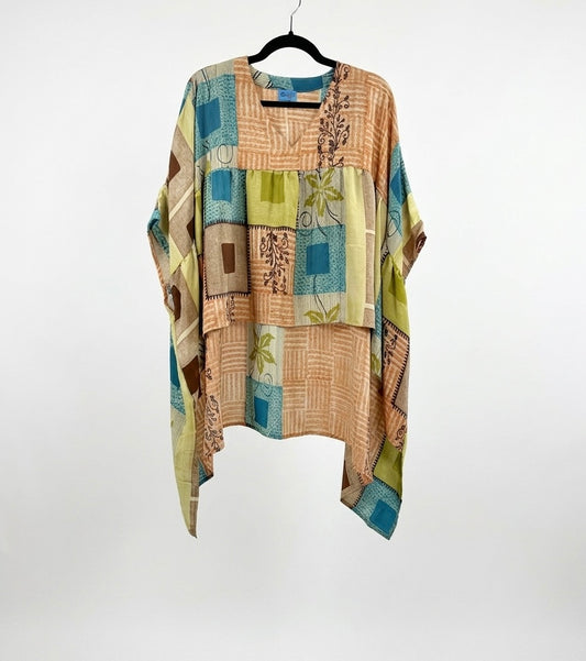 Griselda Flowy Silk Top 1000-05