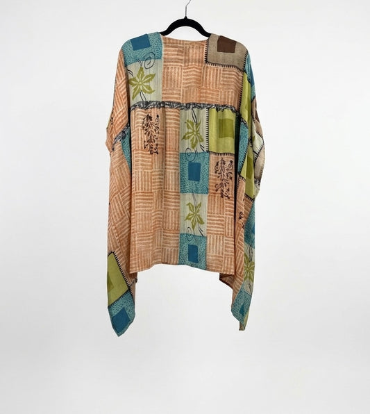Griselda Flowy Silk Top 1000-05