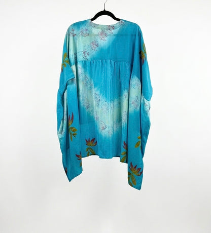 Griselda Flowy Silk Top 1000-07