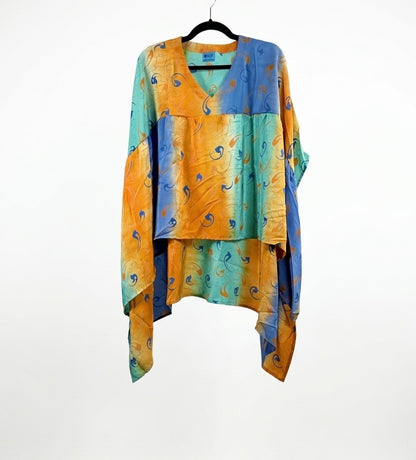 Griselda Flowy Silk Top 1000-13