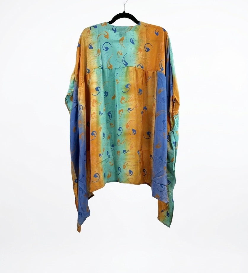 Griselda Flowy Silk Top 1000-13
