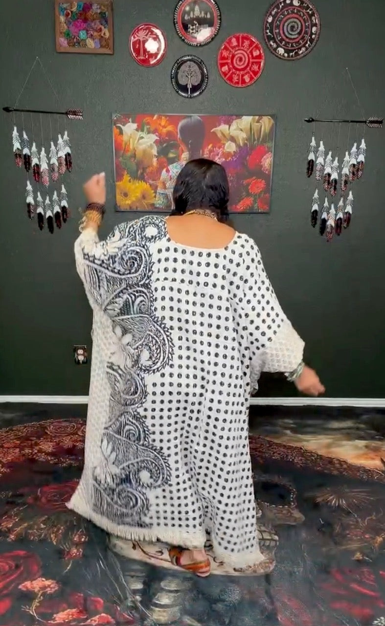 La Isla Bonita Reversible Kantha Top