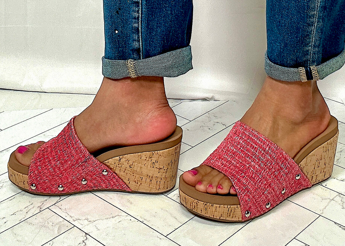 Walking in Comfort Corkys Summer Lovin' Sandals (2 Options)