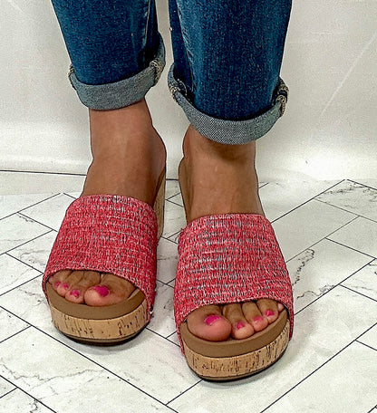 Walking in Comfort Corkys Summer Lovin' Sandals (2 Options)