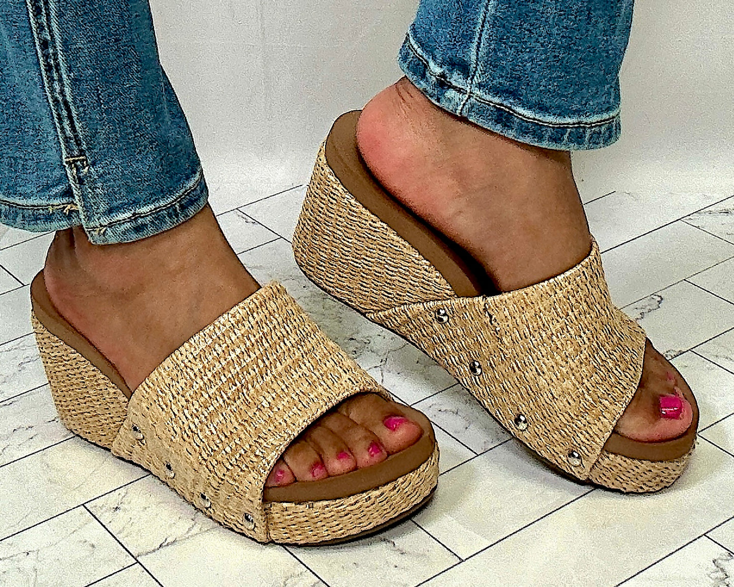 Walking in Comfort Corkys Summer Lovin' Sandals (2 Options)