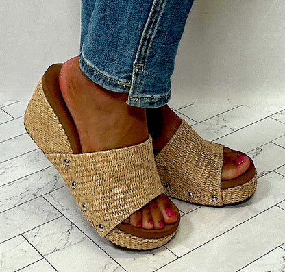 Walking in Comfort Corkys Summer Lovin' Sandals (2 Options)