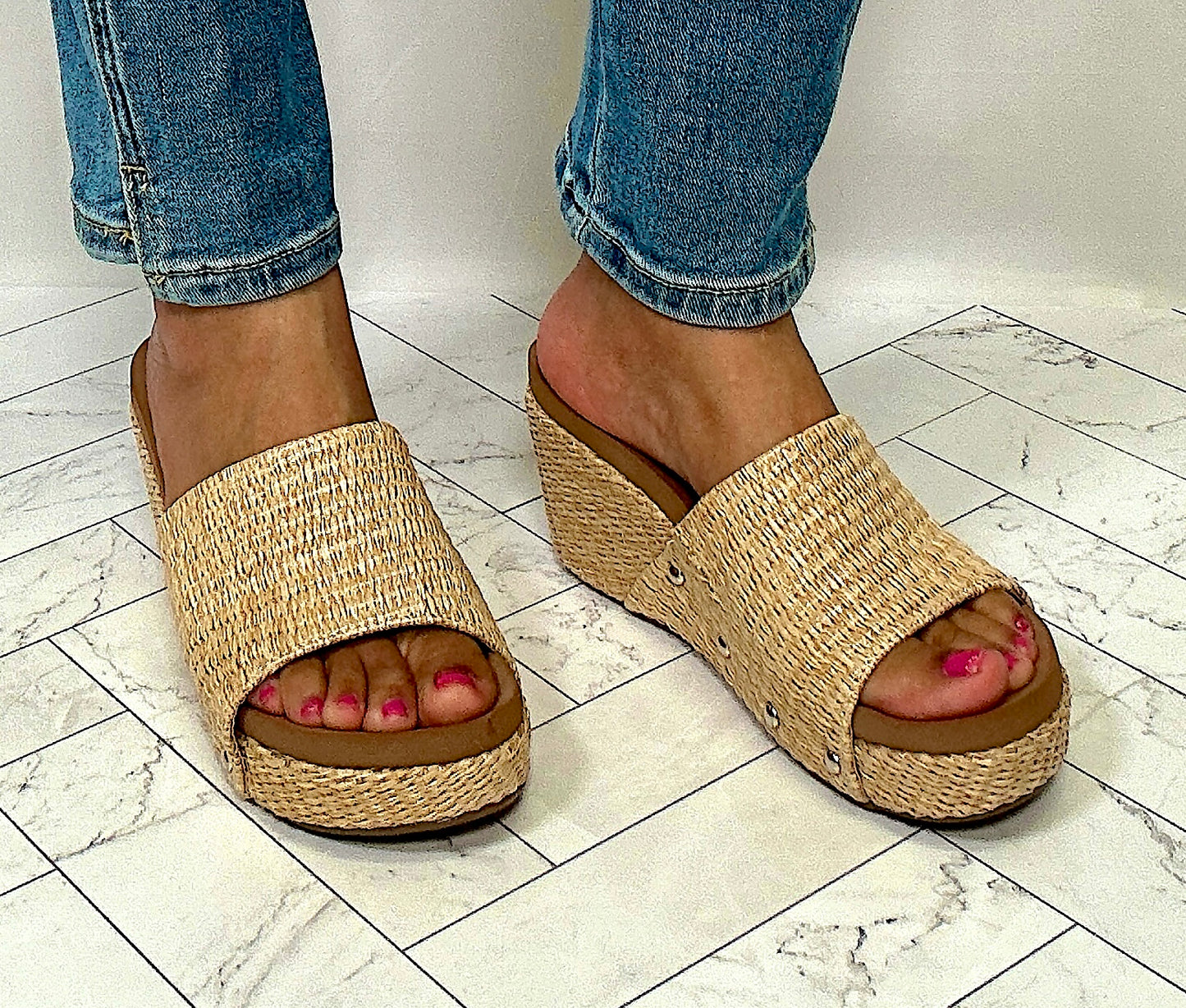 Walking in Comfort Corkys Summer Lovin' Sandals (2 Options)