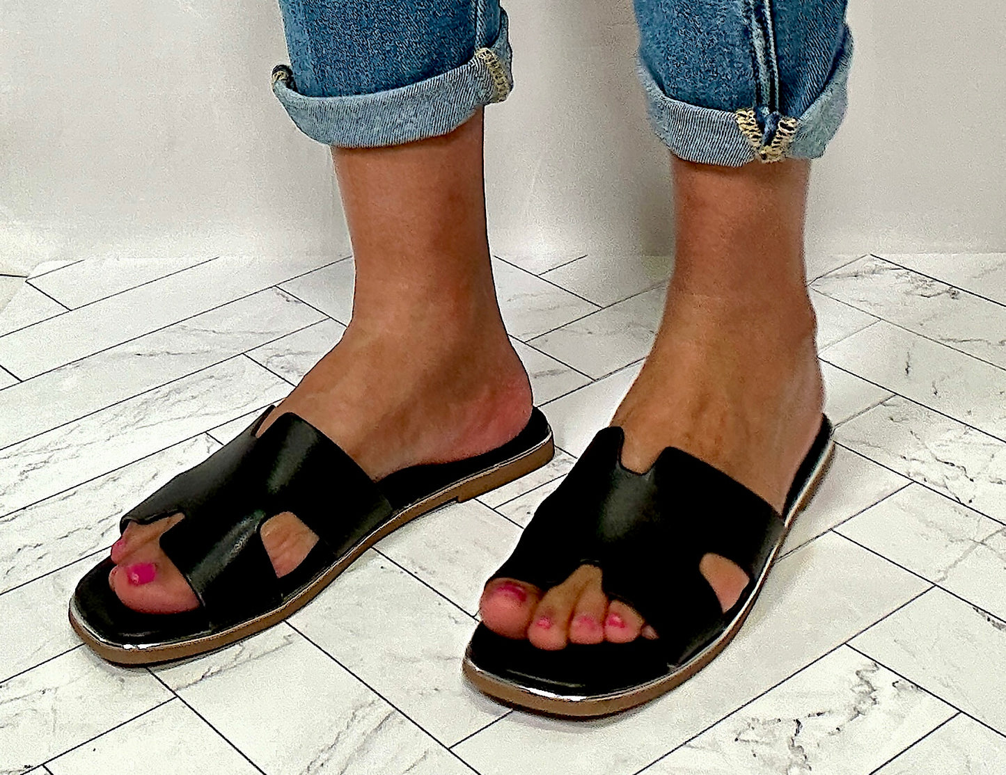 Walking in Comfort Corkys Picture Perfect Flat Sandals (3 Options)