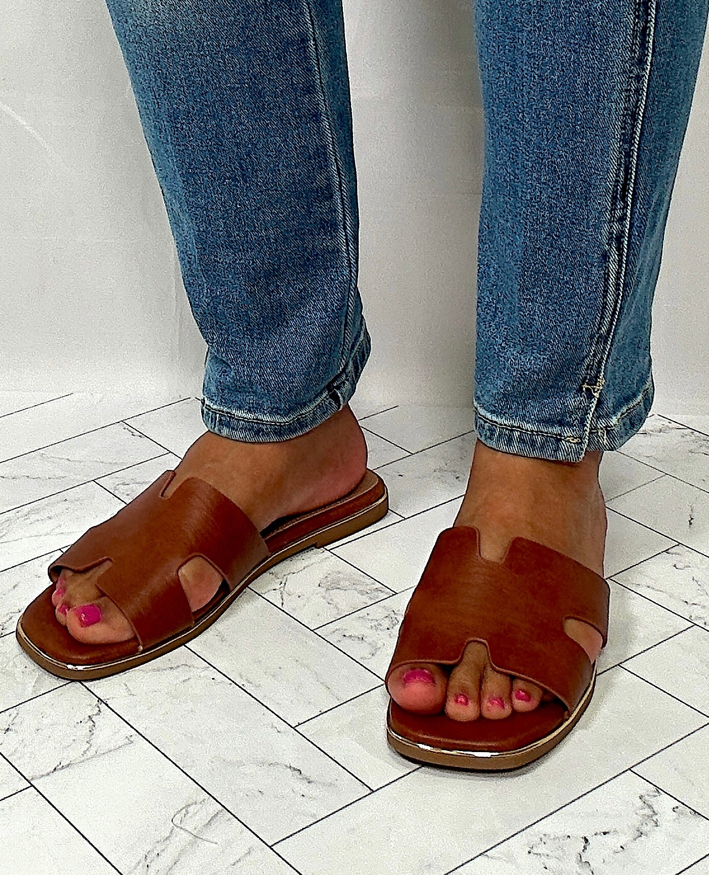 Walking in Comfort Corkys Picture Perfect Flat Sandals (3 Options)