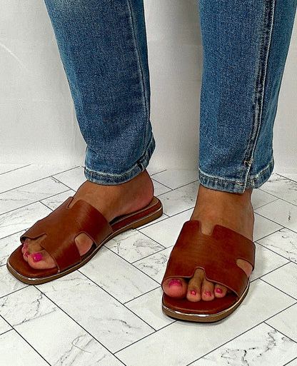 Walking in Comfort Corkys Picture Perfect Flat Sandals (3 Options)
