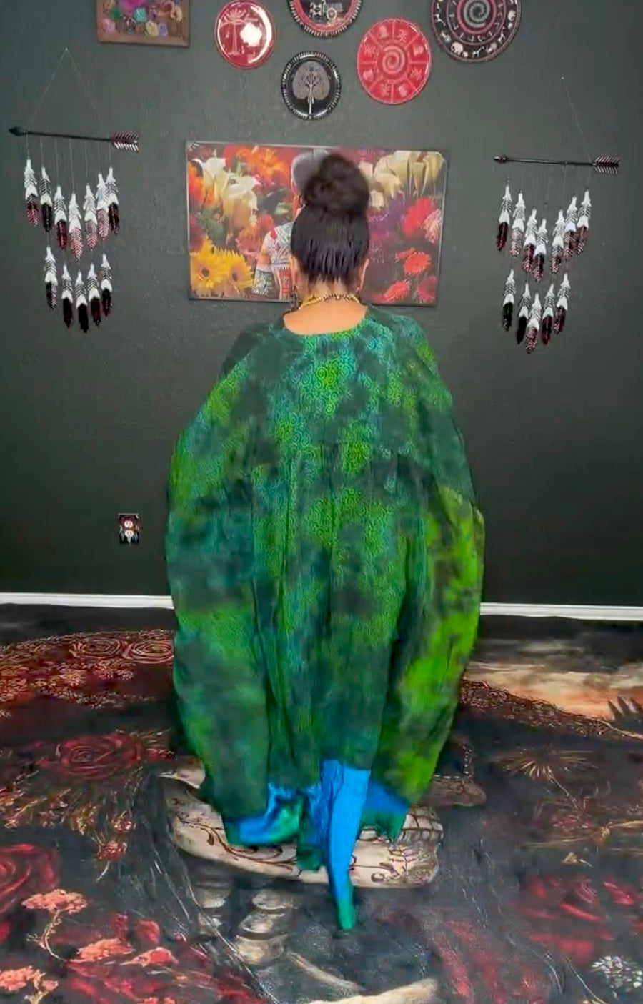 Griselda Midi Silk Top