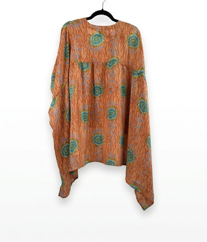 Griselda Flowy Silk Top 1000-14
