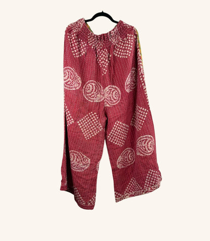 Everyday Amaya Wide Leg Kantha Pants (S-3X) 1000-04