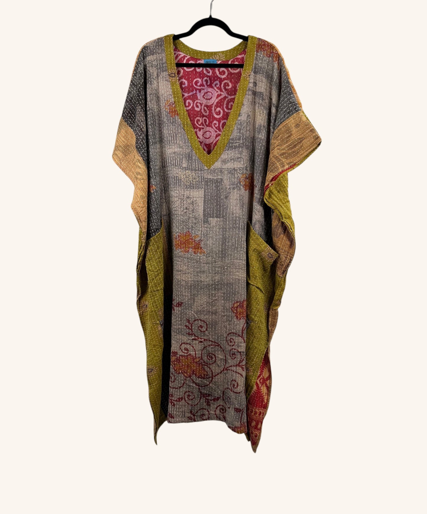 Valentina Kantha Kaftan (S-3X) 1000-01
