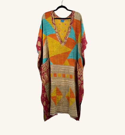 Valentina Kantha Kaftan (S-3X) 1000-27