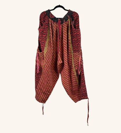 Roam Free Kantha Cargo Joggers 1000-06