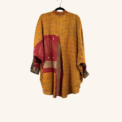 The Earthen Path Kantha Top 1000-01