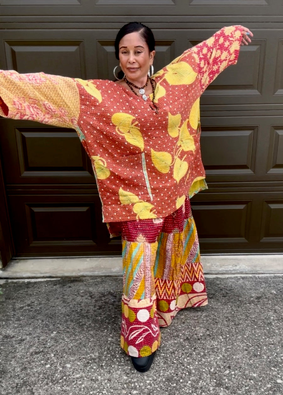 Banhi Essence Kantha Top