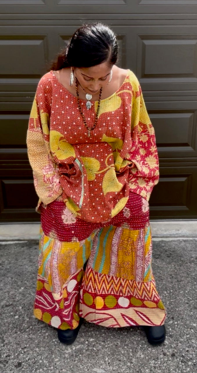 Banhi Essence Kantha Top