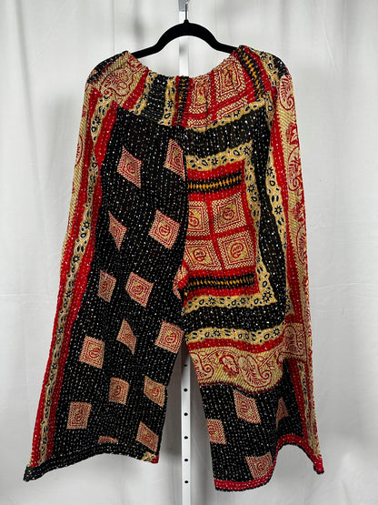 Everyday Amaya Wide Leg Kantha Pants (S-XL) 1000-09