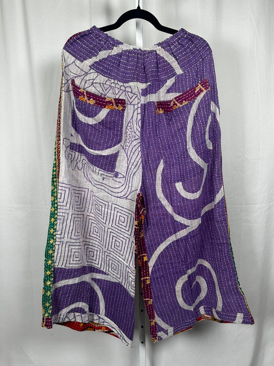 Everyday Amaya Wide Leg Kantha Pants (S-XL) 1000-10