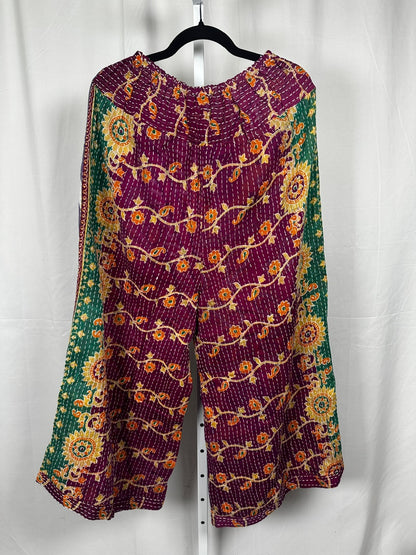 Everyday Amaya Wide Leg Kantha Pants (S-XL) 1000-10