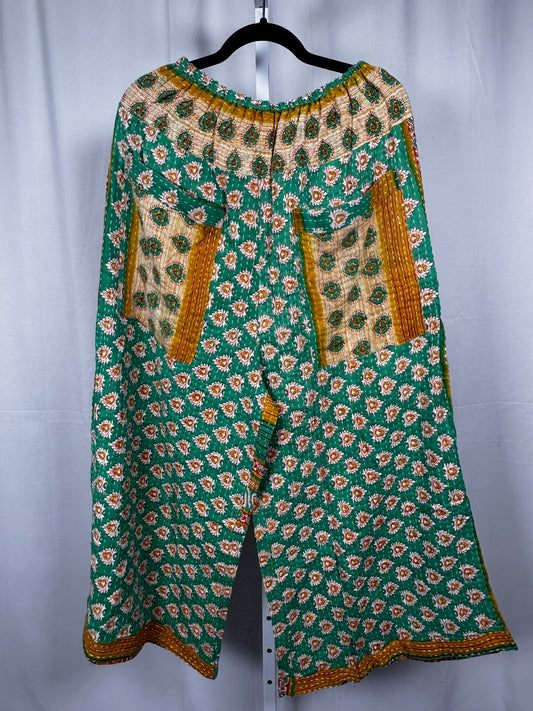 Everyday Amaya Wide Leg Kantha Pants (S-XL) 1000-14