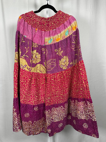 Beloved Rosa 3-Layered Kantha Pants (S-XL) 1000-01