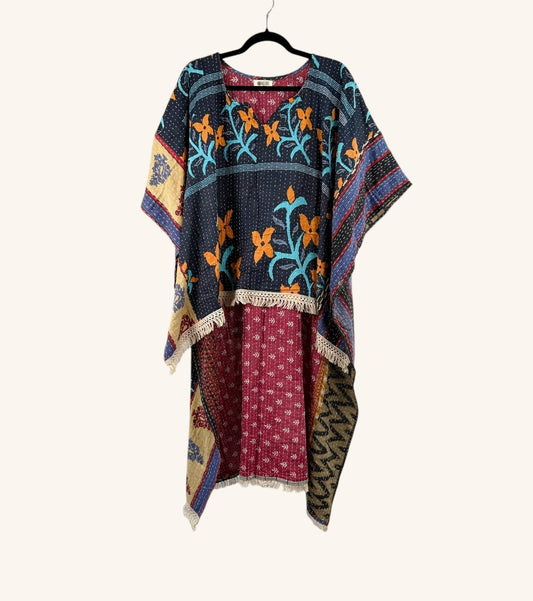 La Isla Bonita Reversible Kantha Top 1000-04